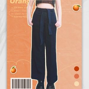 A New Day high waisted wide leg denim jeans